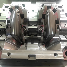 Custom Plastic Injection Mold for Automotive Rearview Housing Family Mold 1+1 Multi Cavity thumbnail-1