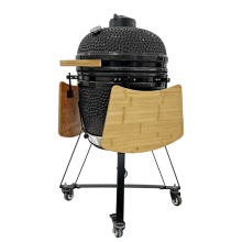 Custom 21inch Ceramic Grill Factory Kamado Barbecue Smoker From China thumbnail-3