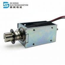 DS-1253 DC Frame Type Push Pull Solenoid Electromagnets 24v 10mm 20n Push Pull Solenoid thumbnail-5