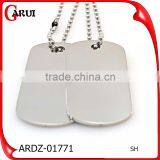 Allibaba Com Stainless Steel Jewelry Silver Jewelry Couple Pendant for 2016 New Supplier's Choice thumbnail-1