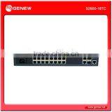 Genew Switch S2600-18TC Carrier-Class Access Ethernet LANswitch With ALC QinQ VLAN Founction thumbnail-1