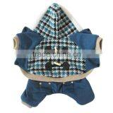 Nordic Style Plovers and Down Four Feet Warm Blue Dog Clothing thumbnail-4