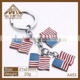 Wholesale Custom Hot Sale Metal Souvenir Keychain thumbnail-1