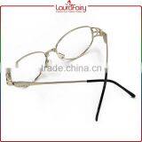 Laura Fairy Newest Arrival Cheapest Hollow Out Full Frames Metal Optical Frame thumbnail-4