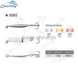 Short-time Spoon Lure Box Gold Color