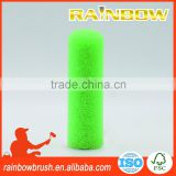 4" green mini foam paint roller sleeves