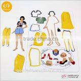 Magnetic Dress up Games Jigsaw Puzzle for Girls thumbnail-5