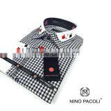 Designer Shirts for Men From Turkey Casual Men's Shirt Double Collar Man Shirt Long Sleeve thumbnail-3