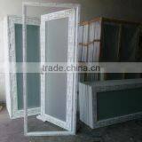 PVC Frosted Glass Interior Bathroom Doors,upvc/pvc Door,interior Door thumbnail-1