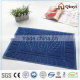 pvc coil car mat in double colors, red&black / brown&beige/pvc floor mat - qinyi