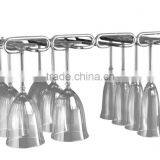 Best Decorative Hanging Wine Glass Rack for Kitchen thumbnail-5