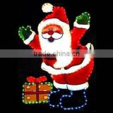 beautiful Santa Claus motif Christmas decorative lights