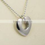 316L Stainless Steel Heart Shape Pendant Fashion Necklace thumbnail-4