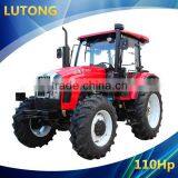 110Hp 4WD LUTONG Wheel Tractor With YTO Engine/Cabin With AC/16F+8R/CE&ISO
