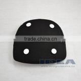 Black Seat Cushion for Replica Eero Saarinen Tulip Arm Chair thumbnail-2