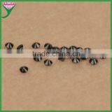 Wuzhou European Machine Cut Round Faceted Nano Black Spinel, Black Spinel Stone thumbnail-2