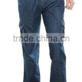 Wholesale Mens fashion fitting tailored jeans cargo pants                        
                                                Quality Choice