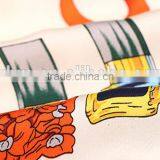 OEM Screen Print Fabric 100%silk Satin Cosmetic Pattern Silk Charmeuse thumbnail-2
