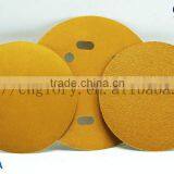 best prcie 115mm yellow aluminium oxide fiber abrasive disc for stainless steel