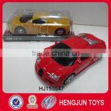 Friction Car Toys Plastic Inertia Car of Two Color thumbnail-2