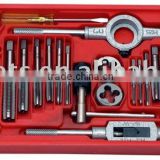 40pc Threading tools tap and die set M3-M12 METRIC SAE hand tools for tapping