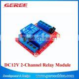 Optocoupler H/L Level Triger for Arduino DC 12V 2-Channel Relay Module