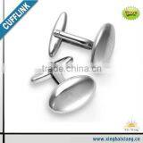 New Design Fashion Promotion Mens Silver Cufflink