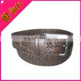 Lady Handmade Cowhide Leather Braided Belt thumbnail-1