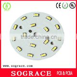 2016 latest HASL Lead Free aluminum led round pcb assembly board