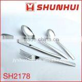 Stainless steel 4pcs cutlery set