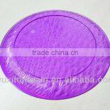 14" Plastic Round Reusable Tray thumbnail-4