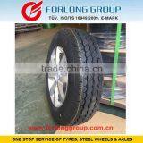 tire and wheel assemblies for small trailer