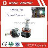 2014 NSSC Super Bright h8 Led Angel Eyes Color Change