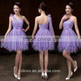 Pink Champagne Violet White Sky Blue Purple Chiffon Wedding Bridesmaid Dress Patterns Short Prom Gowns Party Princess Ball Dress thumbnail-4