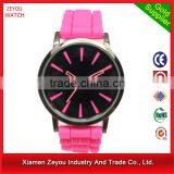China New Fashion Silicone Watch Japan Geneva Silicone Watch Woman thumbnail-6
