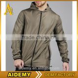 custom design mens jacket soft fitness winterbreaker jacket zipper sport winter jacket