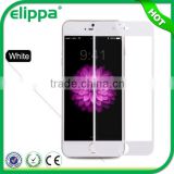 Elippa Full Covered Tempered Glass Screen Protector for Iphone 6S plus, for iphone 6 3d tempered glass screen protector