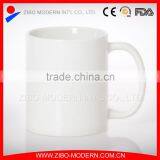 high quality 11oz white sublimation ceramic coffee mug