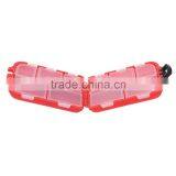 Fishing Tackle Box 10 Compartments Small Size for Fishing Hooks Swivels Beads Etc Red thumbnail-4