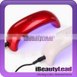 New Arrival 6W LED Nail Lamp Protable LED Nail Dryer With 5 Different Colors