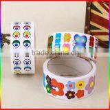 Customed Butterfly Design Paper Cartoon Stickers in Roll for Children thumbnail-4