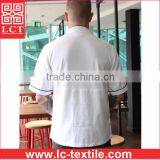 Recommend 2015 Double Breasted Slim Fit Design Kitchen Uniform With Top Quality Finishing(LCTU0023) thumbnail-3