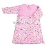 Infant Kids Anti Kicking Quilt Sleeping Bag for Four Seasons Detachable Fillings Pink Style thumbnail-1