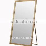 large wood mirror frame