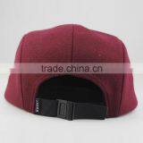 Fashion Design Cheap 5 Colors Custom Flat Brim 5 Panel Cotton Twill Cap thumbnail-4