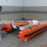 inflatable speed aluminum floor boat