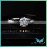 Moissanite Pave-eternity Band Unique Moissanite Wedding Sets on Sale Moissanite Fire Rings thumbnail-5