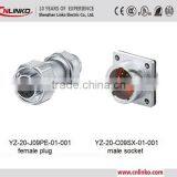 Made in China 9 Pin Stage Lighting Male Cable Connector Waterproof Electric Connector IP67 Metal Quick Connector thumbnail-2