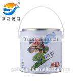 2.5L Round Tinplate Galvanizing Pail thumbnail-2