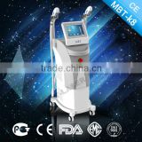 HOTTEST IPL OPT SHR fast hair removal&E-light 2 systems in 1 machine / ipl home use